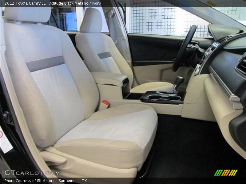 Attitude Black Metallic / Ivory 2012 Toyota Camry LE