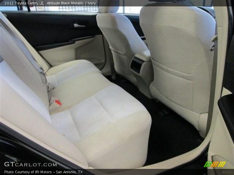 Attitude Black Metallic / Ivory 2012 Toyota Camry LE