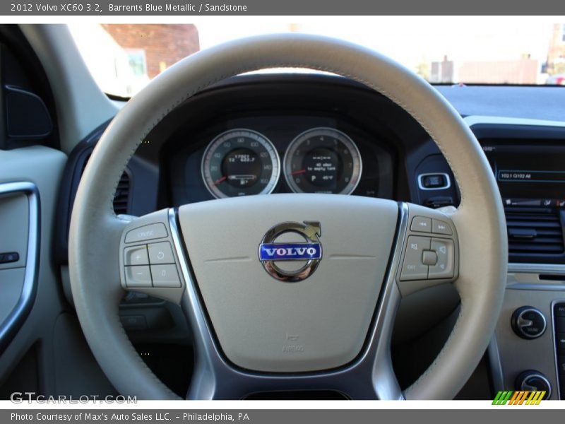 Barrents Blue Metallic / Sandstone 2012 Volvo XC60 3.2