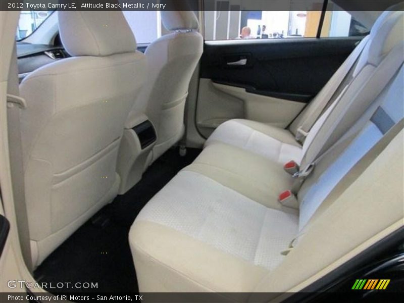 Attitude Black Metallic / Ivory 2012 Toyota Camry LE