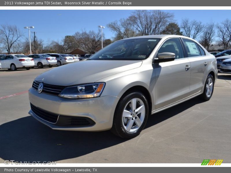 Front 3/4 View of 2013 Jetta TDI Sedan