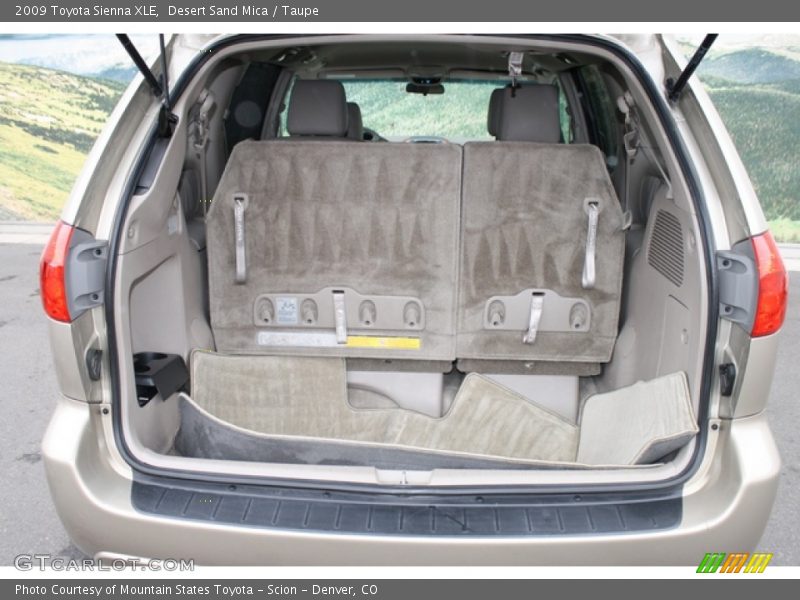 Desert Sand Mica / Taupe 2009 Toyota Sienna XLE