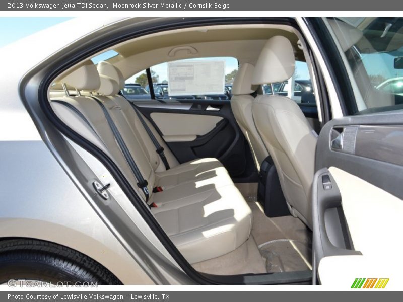 Moonrock Silver Metallic / Cornsilk Beige 2013 Volkswagen Jetta TDI Sedan