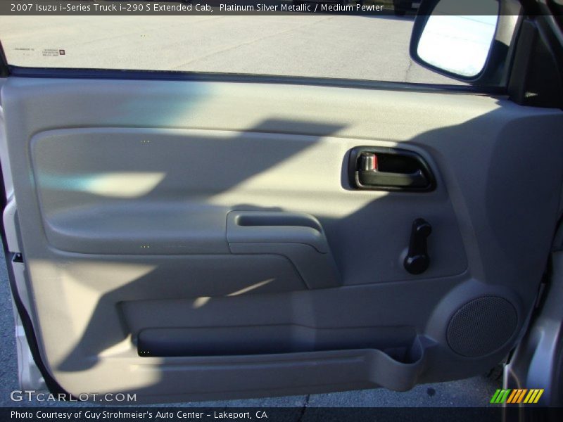 Platinum Silver Metallic / Medium Pewter 2007 Isuzu i-Series Truck i-290 S Extended Cab