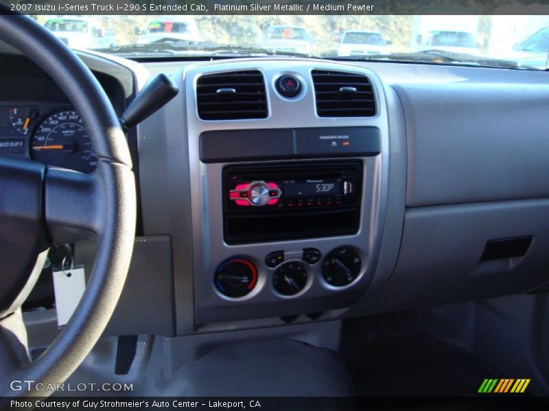 Platinum Silver Metallic / Medium Pewter 2007 Isuzu i-Series Truck i-290 S Extended Cab