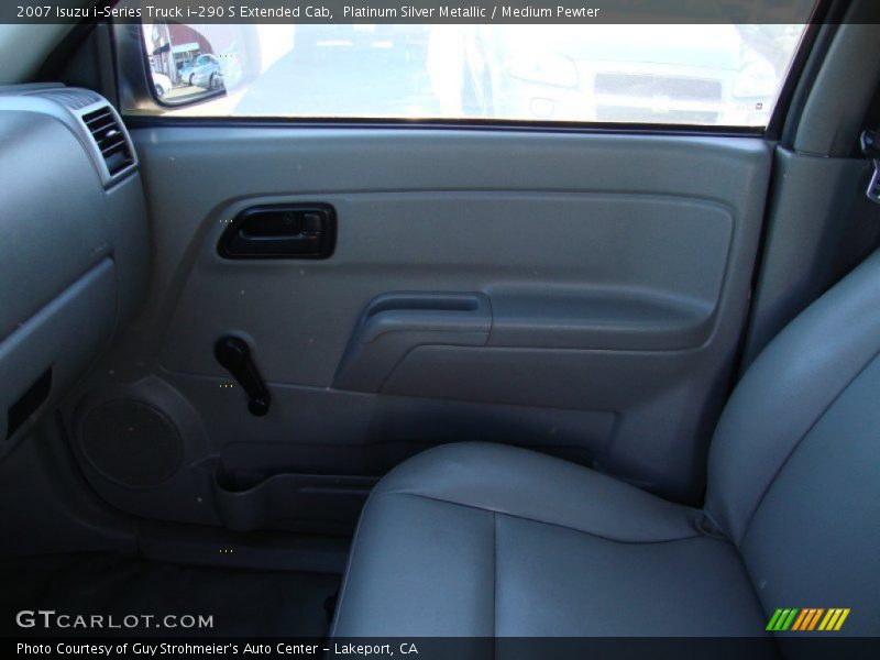 Platinum Silver Metallic / Medium Pewter 2007 Isuzu i-Series Truck i-290 S Extended Cab
