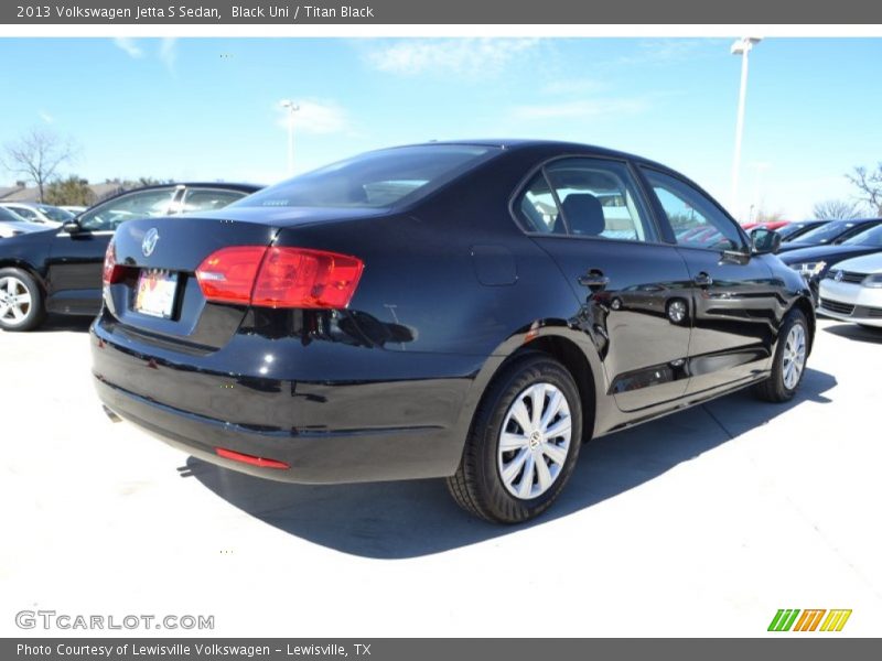 Black Uni / Titan Black 2013 Volkswagen Jetta S Sedan