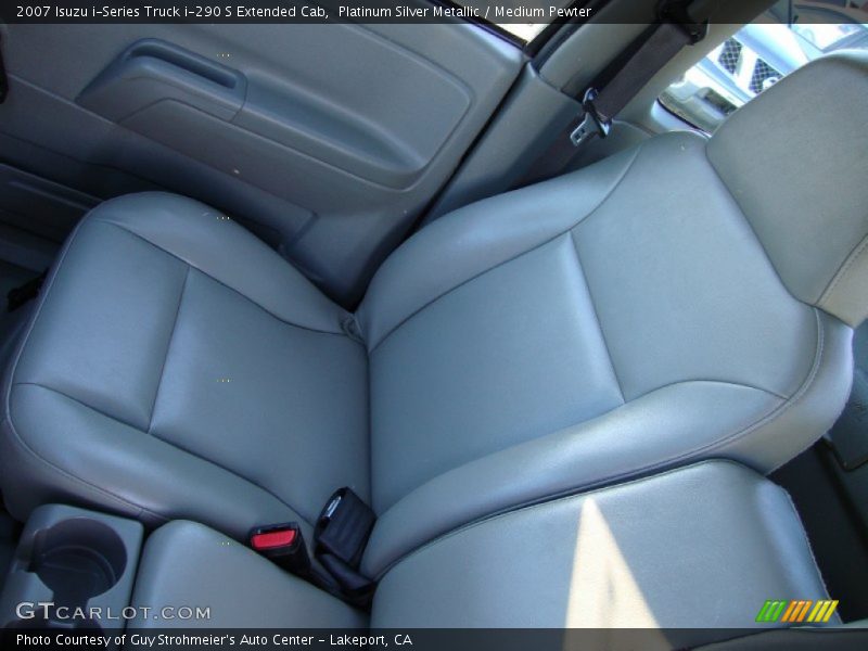 Platinum Silver Metallic / Medium Pewter 2007 Isuzu i-Series Truck i-290 S Extended Cab