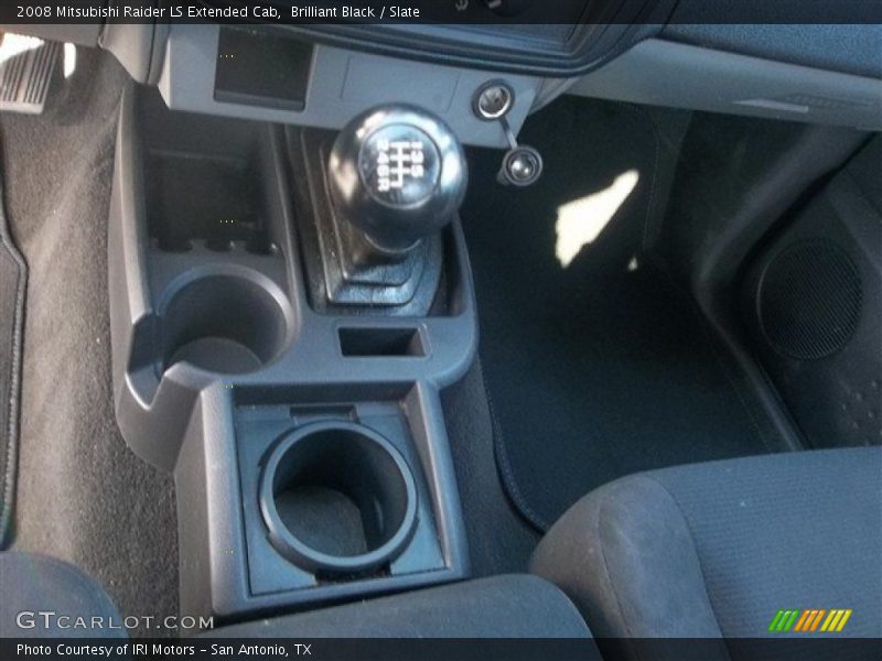 Brilliant Black / Slate 2008 Mitsubishi Raider LS Extended Cab