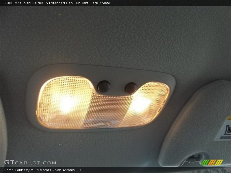 Brilliant Black / Slate 2008 Mitsubishi Raider LS Extended Cab