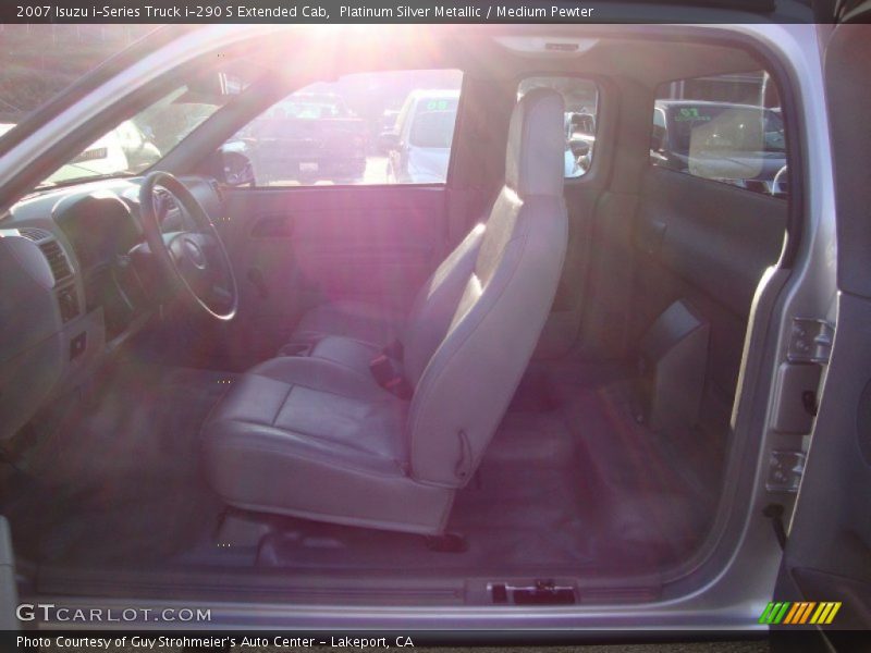 Platinum Silver Metallic / Medium Pewter 2007 Isuzu i-Series Truck i-290 S Extended Cab