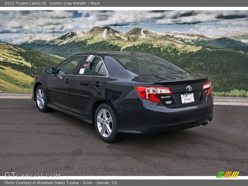 Cosmic Gray Metallic / Black 2013 Toyota Camry SE