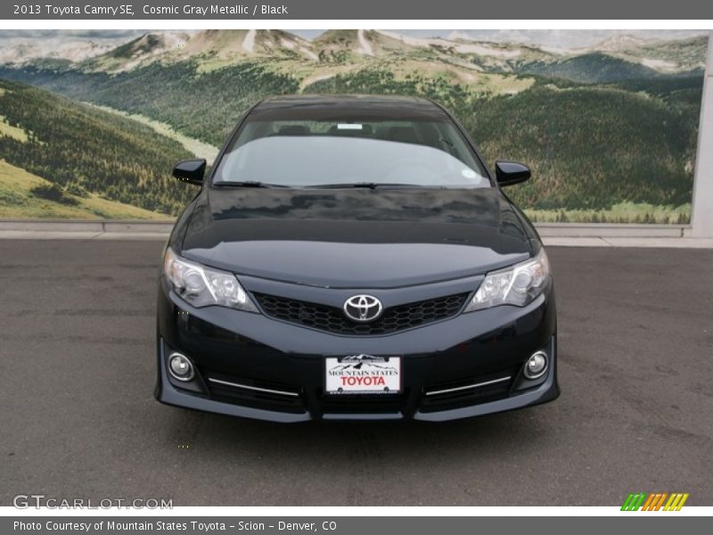 Cosmic Gray Metallic / Black 2013 Toyota Camry SE