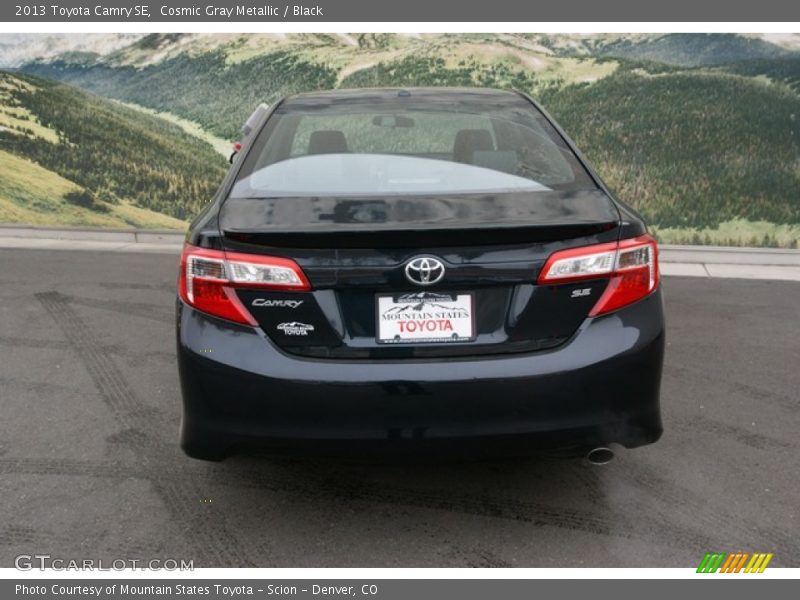 Cosmic Gray Metallic / Black 2013 Toyota Camry SE