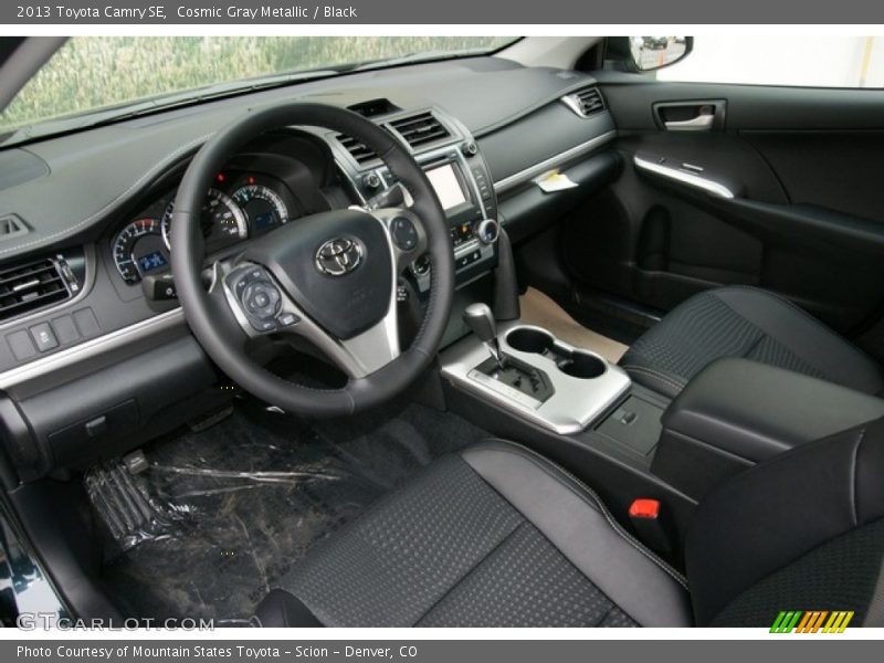 Cosmic Gray Metallic / Black 2013 Toyota Camry SE