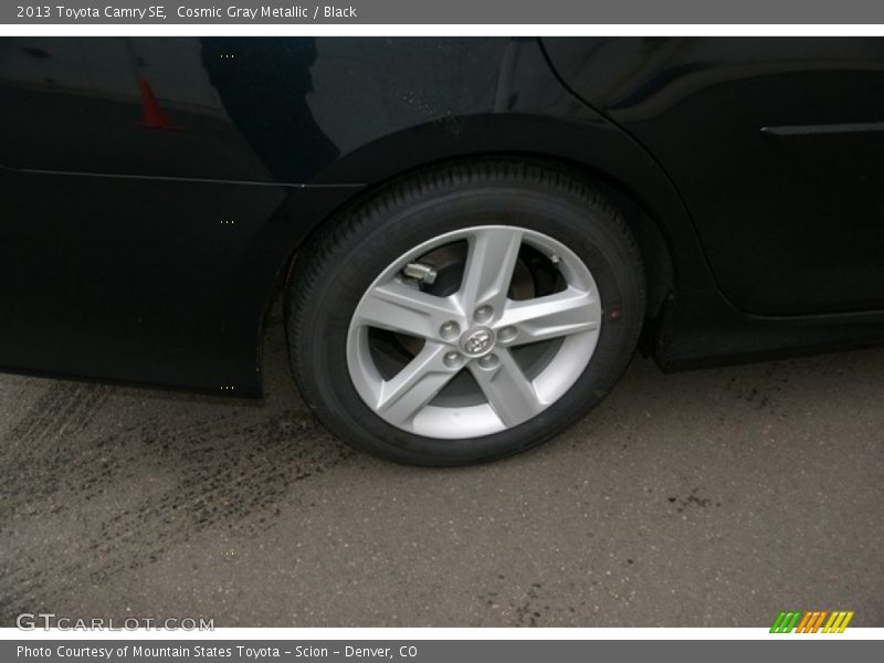Cosmic Gray Metallic / Black 2013 Toyota Camry SE