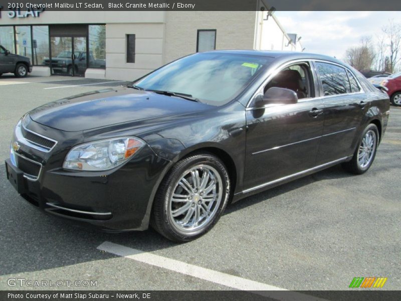 Front 3/4 View of 2010 Malibu LT Sedan
