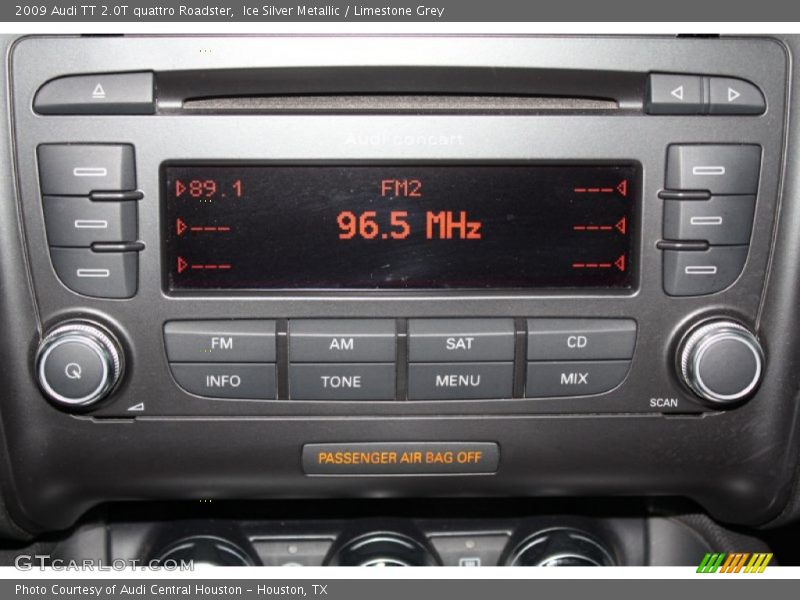 Audio System of 2009 TT 2.0T quattro Roadster