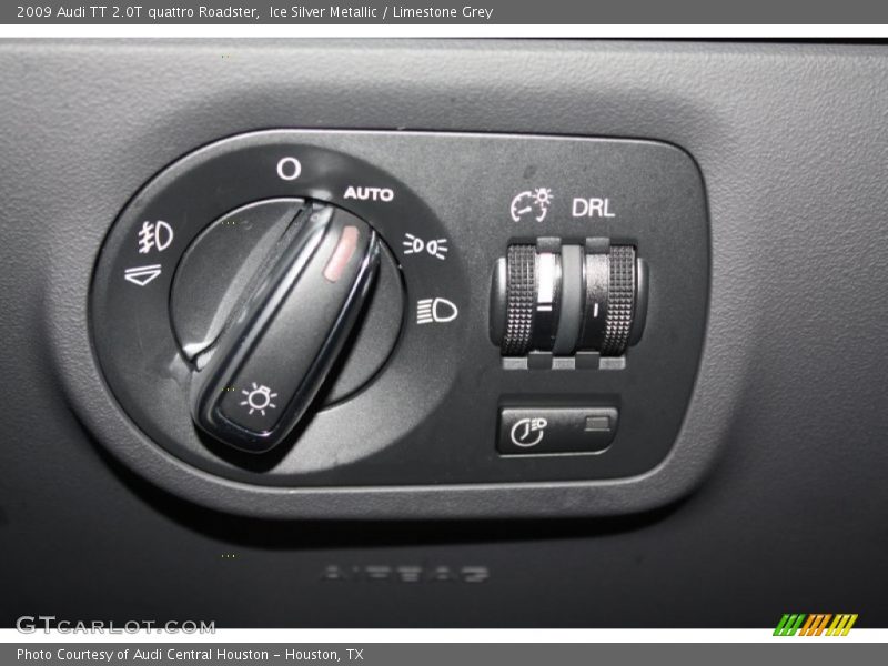 Controls of 2009 TT 2.0T quattro Roadster