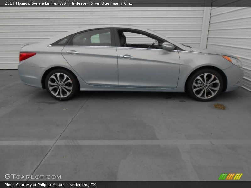  2013 Sonata Limited 2.0T Iridescent Silver Blue Pearl