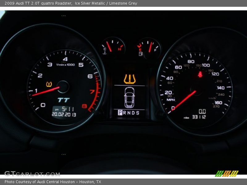  2009 TT 2.0T quattro Roadster 2.0T quattro Roadster Gauges