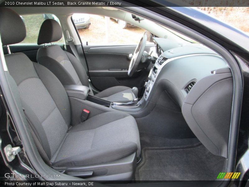 Black Granite Metallic / Ebony 2010 Chevrolet Malibu LT Sedan