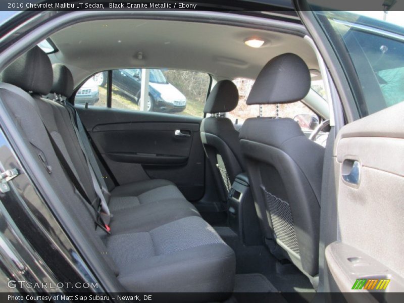 Black Granite Metallic / Ebony 2010 Chevrolet Malibu LT Sedan
