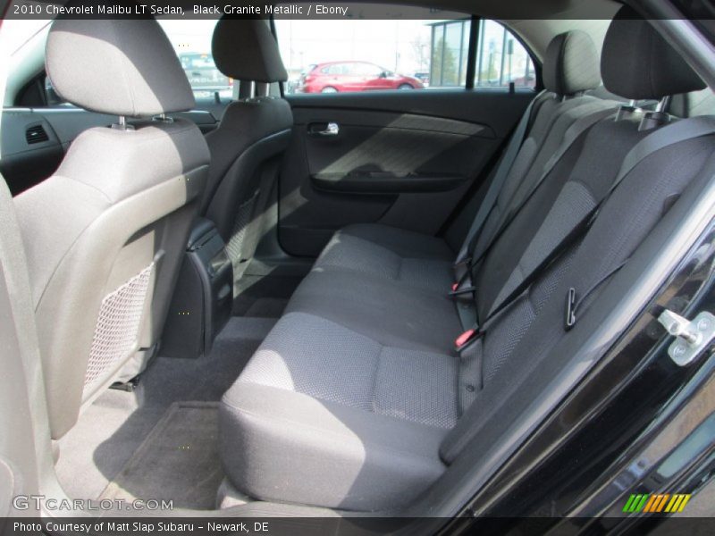 Black Granite Metallic / Ebony 2010 Chevrolet Malibu LT Sedan