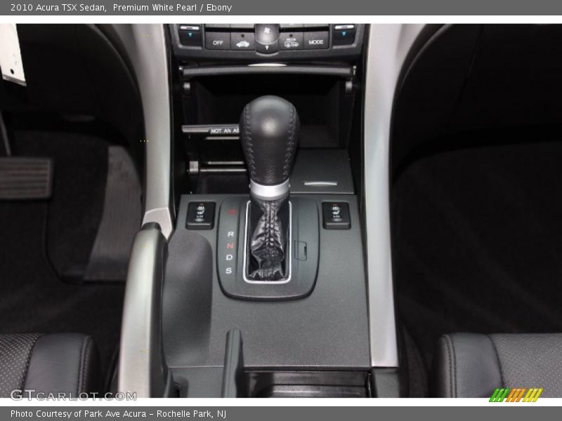 Premium White Pearl / Ebony 2010 Acura TSX Sedan