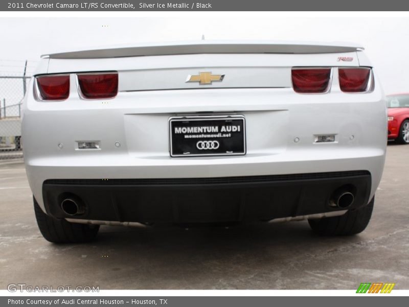 Silver Ice Metallic / Black 2011 Chevrolet Camaro LT/RS Convertible