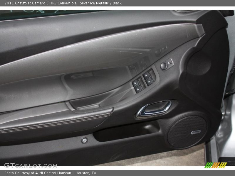 Silver Ice Metallic / Black 2011 Chevrolet Camaro LT/RS Convertible