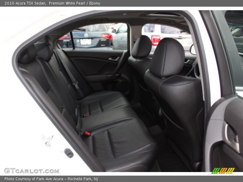Premium White Pearl / Ebony 2010 Acura TSX Sedan