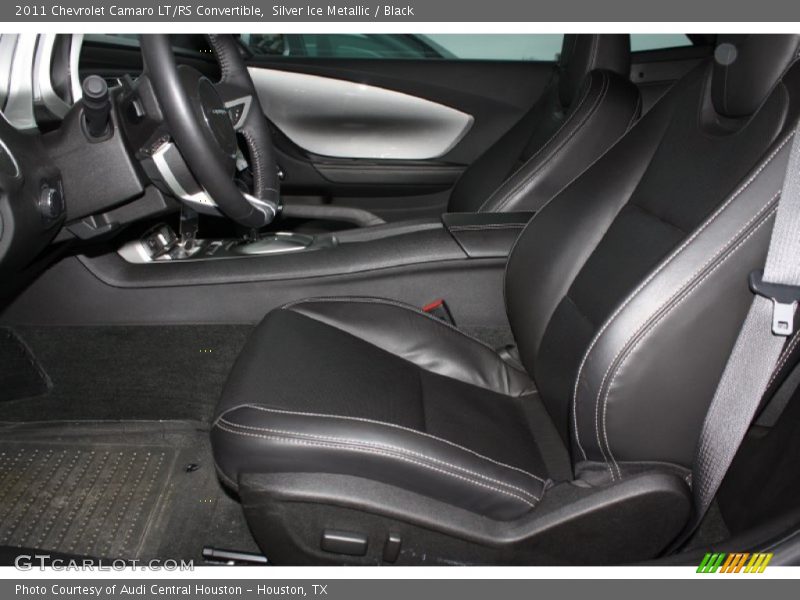 Silver Ice Metallic / Black 2011 Chevrolet Camaro LT/RS Convertible