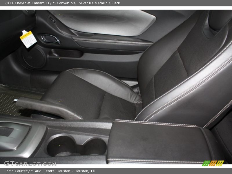 Silver Ice Metallic / Black 2011 Chevrolet Camaro LT/RS Convertible