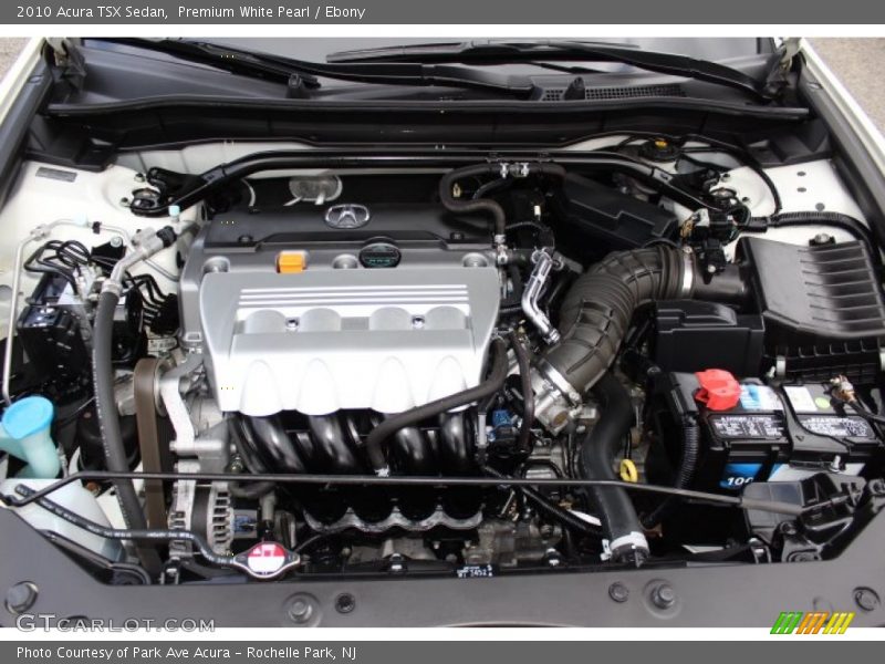 Premium White Pearl / Ebony 2010 Acura TSX Sedan