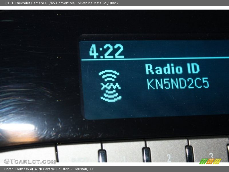 Silver Ice Metallic / Black 2011 Chevrolet Camaro LT/RS Convertible