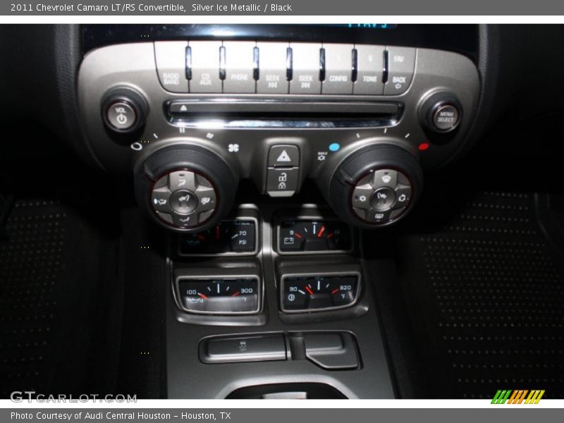 Silver Ice Metallic / Black 2011 Chevrolet Camaro LT/RS Convertible