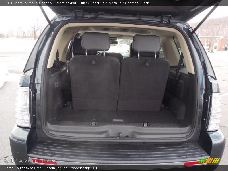 Black Pearl Slate Metallic / Charcoal Black 2010 Mercury Mountaineer V6 Premier AWD