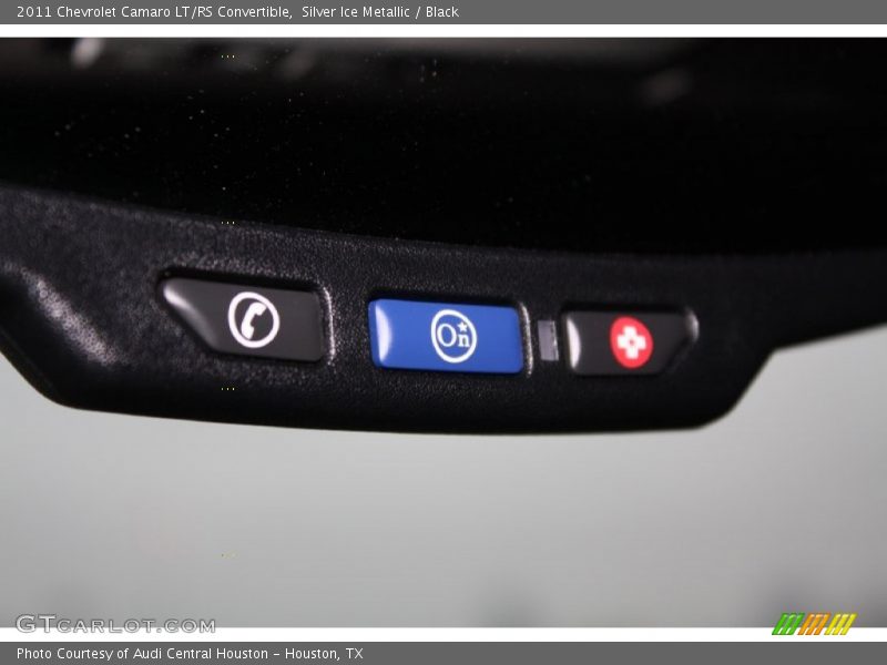 Silver Ice Metallic / Black 2011 Chevrolet Camaro LT/RS Convertible