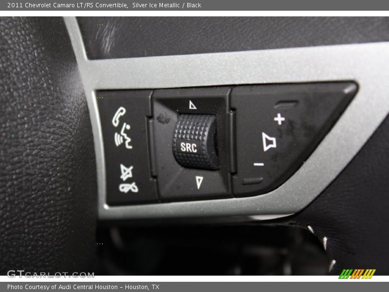 Silver Ice Metallic / Black 2011 Chevrolet Camaro LT/RS Convertible
