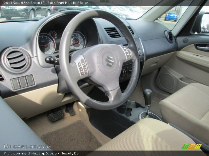  2011 SX4 Sedan LE Beige Interior