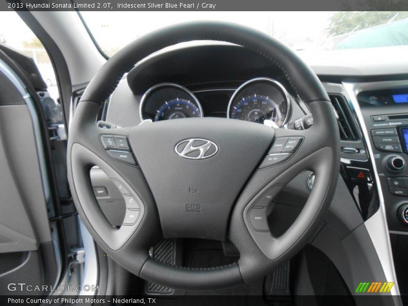  2013 Sonata Limited 2.0T Steering Wheel