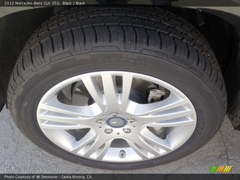 Black / Black 2013 Mercedes-Benz GLK 350