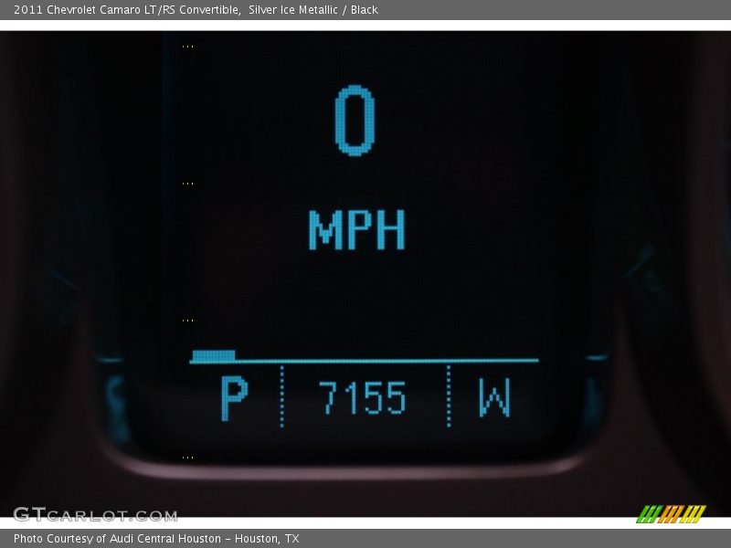 Silver Ice Metallic / Black 2011 Chevrolet Camaro LT/RS Convertible