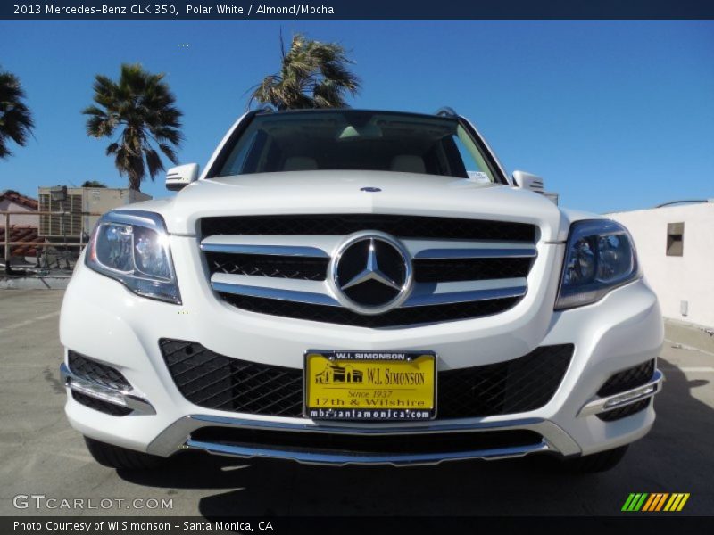 Polar White / Almond/Mocha 2013 Mercedes-Benz GLK 350