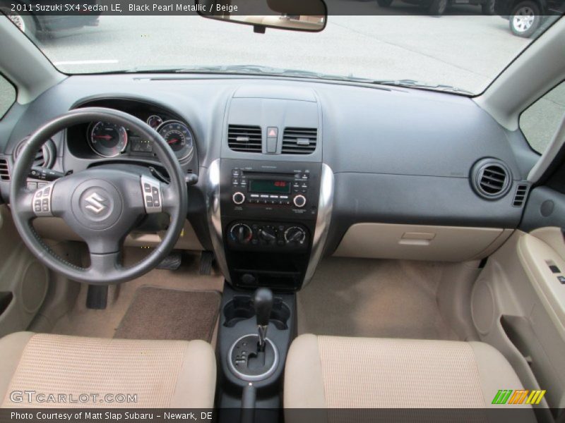 Dashboard of 2011 SX4 Sedan LE