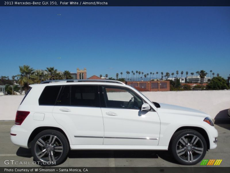 Polar White / Almond/Mocha 2013 Mercedes-Benz GLK 350