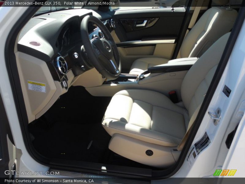 Polar White / Almond/Mocha 2013 Mercedes-Benz GLK 350