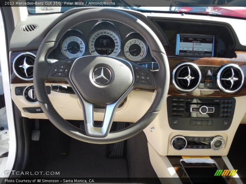 Polar White / Almond/Mocha 2013 Mercedes-Benz GLK 350