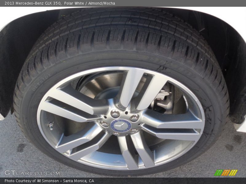 Polar White / Almond/Mocha 2013 Mercedes-Benz GLK 350